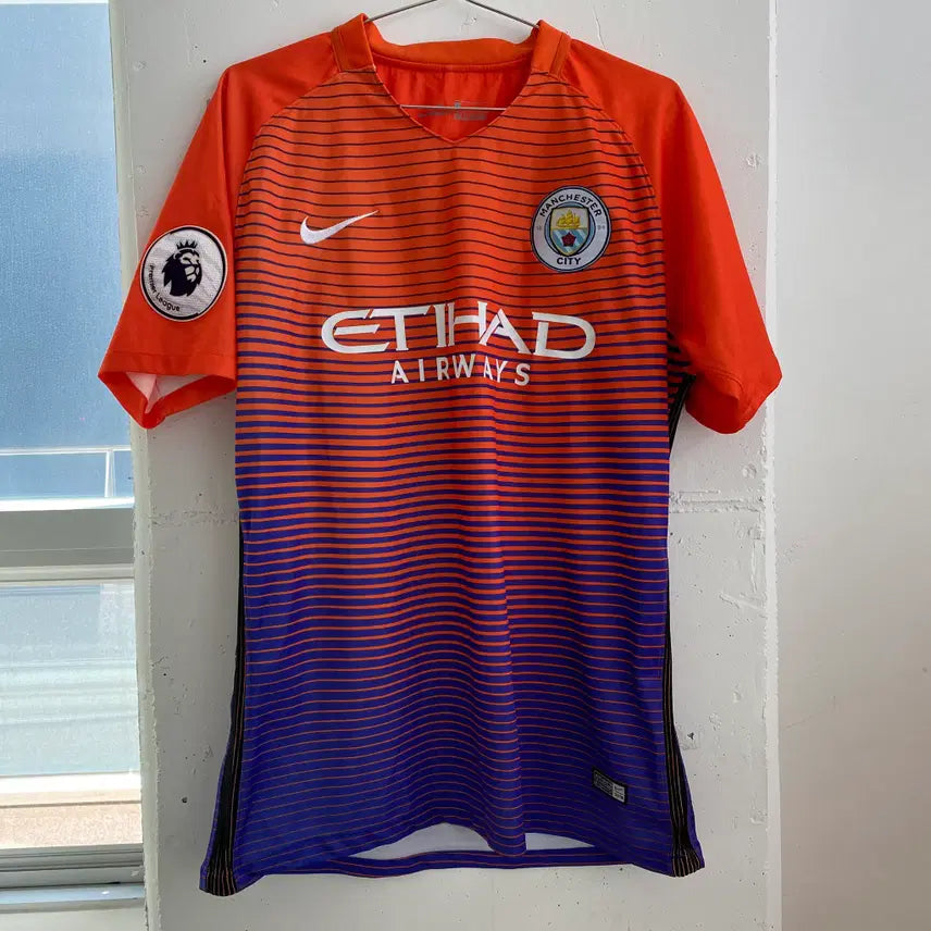 [BUNJANG] Nike Manchester City 16/17 Football Jersey / (L) 나이키 멘체스터 시티 16/17 축구 유니폼 져지