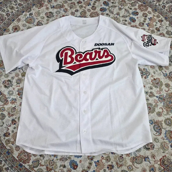[BUNJANG] Doosan Bears Noma King Baseball Jersey 4XL / 두산 베어스 노마킹 야구 유니폼 120 4xl