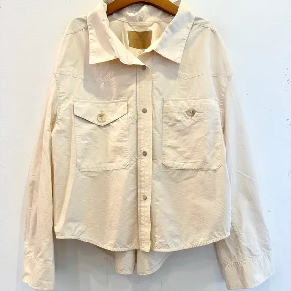 [BUNJANG] System Single Layer Shirt Jacket / 프리) 한섬 시스템 홑겹 셔츠자켓 판매합니다!
