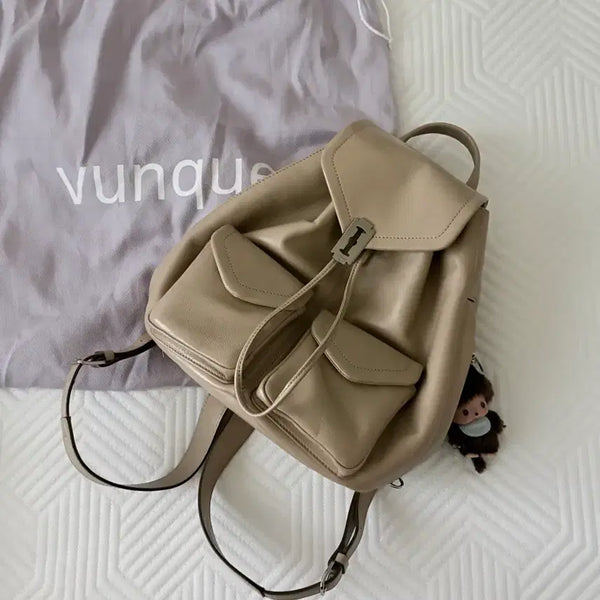 [BUNJANG] BUNQ Backpack Beige / 분크 백팩