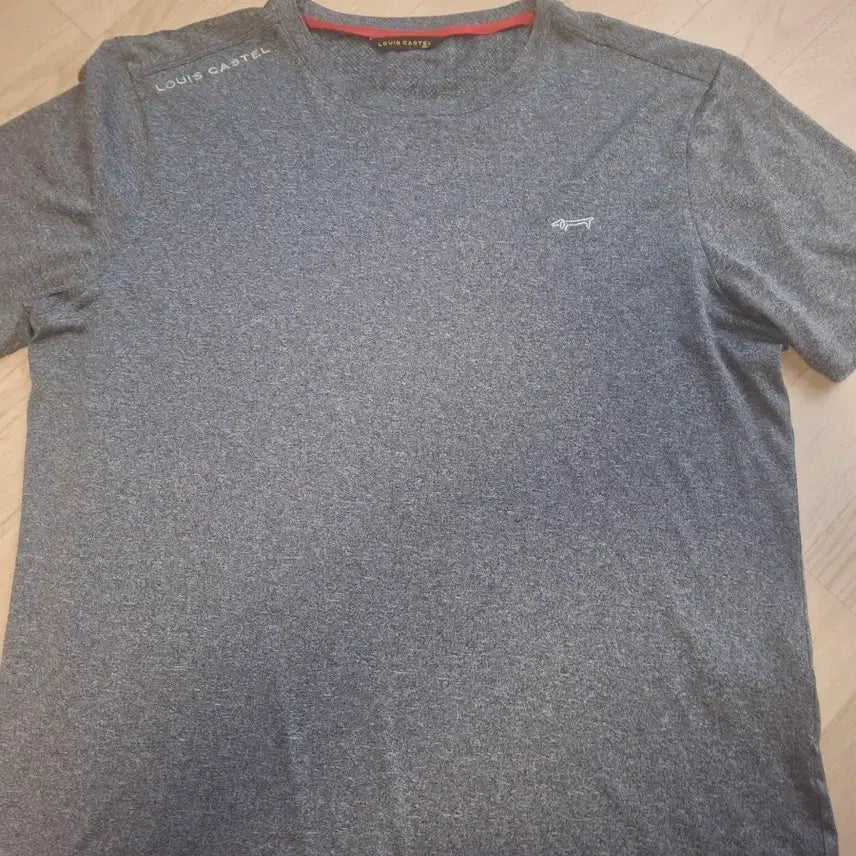 [BUNJANG] Louis Quatorze Gray Logo Short Sleeve T-Shirt / 루이까또즈 반팔 티셔츠 그레이