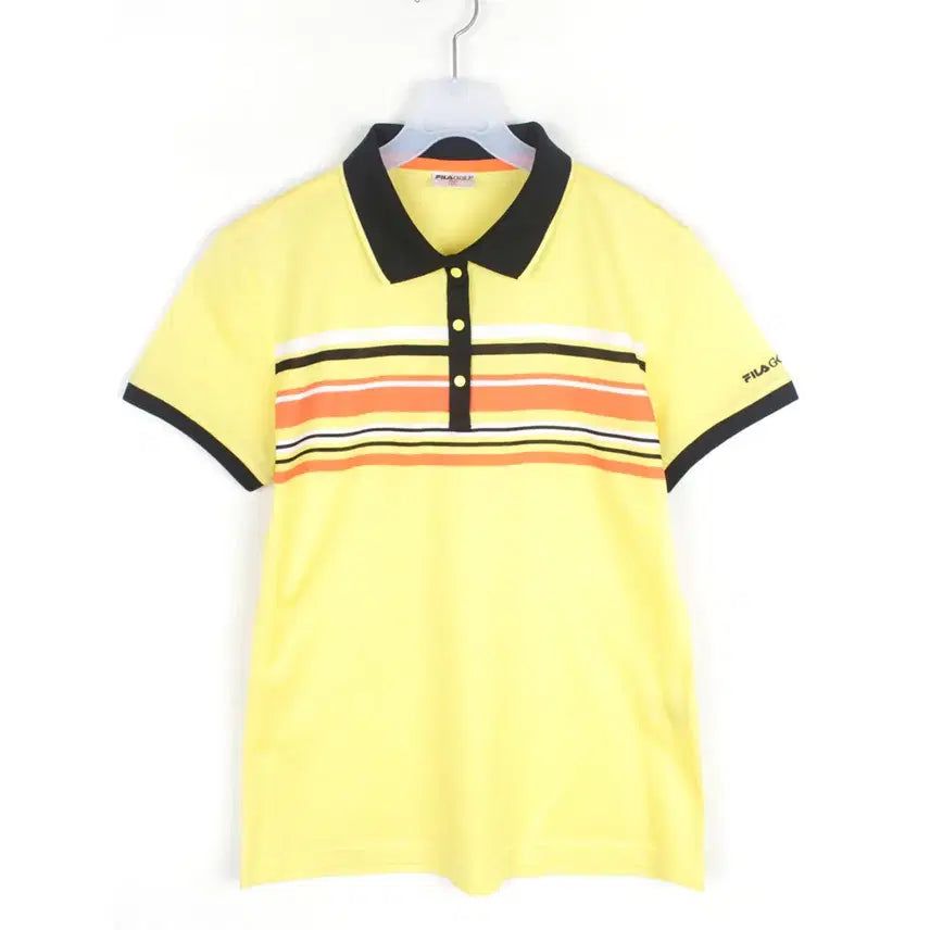 [BUNJANG] Fila Women's Golf Polo T-Shirt (Size M) / 휠라 반팔 카라티 여성M 골프 티셔츠 KT4783