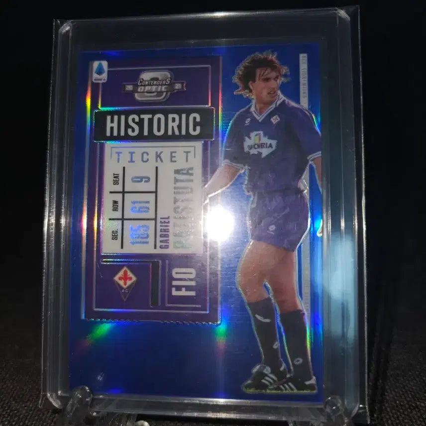 [BUNJANG] Optic History Limited Edition 49 Batistuta Soccer Card / 스포츠 축구카드  옵틱 히스토리 49장한정 바티스투타