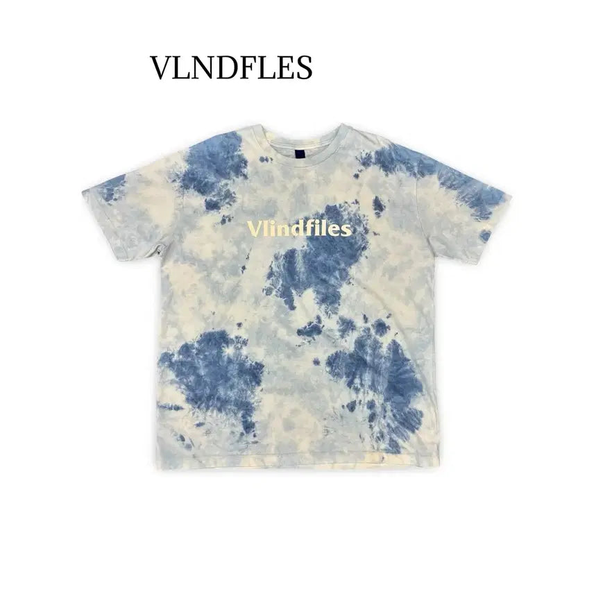 [BUNJANG] VLNDFILES Tie-Dye Short Sleeve T-Shirt / (105)VLNDFILES 타이 다이 반팔