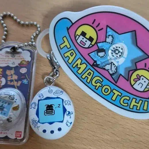 [BUNJANG] Tamagotchi Gachapon Mezushi Clip Bundle Set / 다마고치 가챠 키링 메지루시 클립 일괄