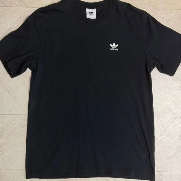 [BUNJANG] Adidas Originals Short Sleeve T-Shirt Black / (M) 아디다스 오리지널 반팔 블랙