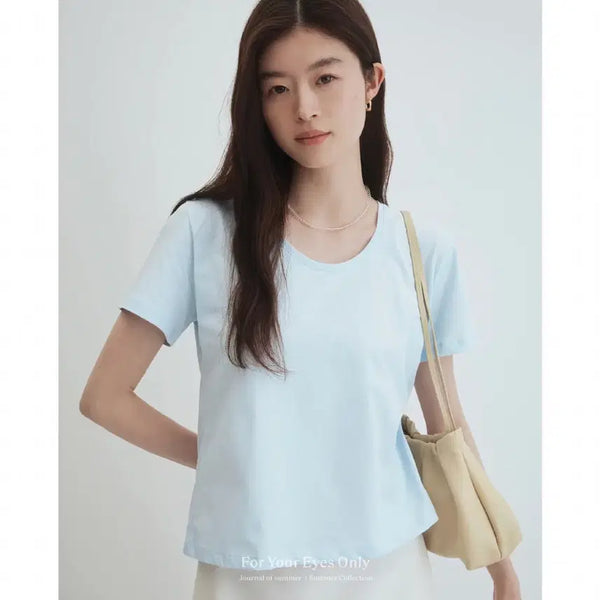 [BUNJANG] FYEO Aube Soft T-Shirt / FYEO 포유온 Aube Soft T-Shirt 반팔 티