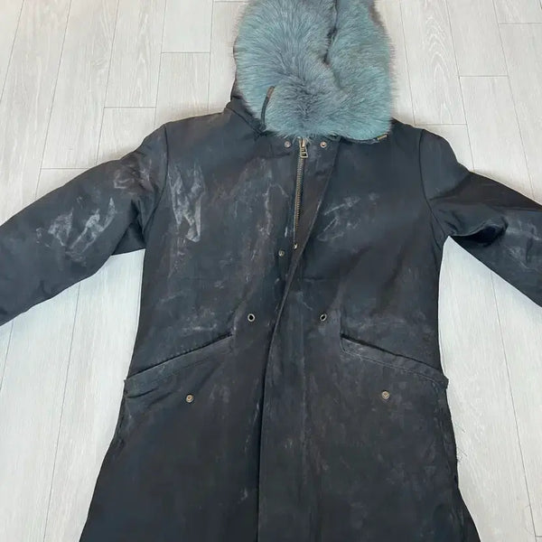 [BUNJANG] Mr & Mrs Italy Fox/Rabbit Fur Racoon Fur Parka Jumper (Size M) / 미스터앤미스터스 이탈리아 폭스/토끼털 라쿤 퍼 야상 점퍼 (M 사이즈)