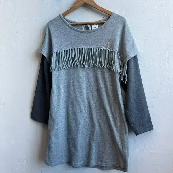 [BUNJANG] X-Girl Layered Fringe Dress / X GIRL 엑스걸 레이어드 프린지 원피스