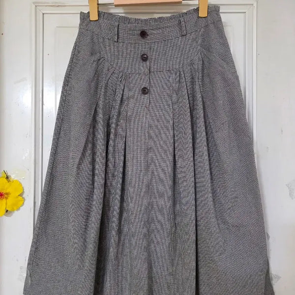 [BUNJANG] Women's Casual Chic Banding Long Skirt / 여름 시원한 고급스러운 디자인이쁜  밴딩 롱스커트 깨끗해요