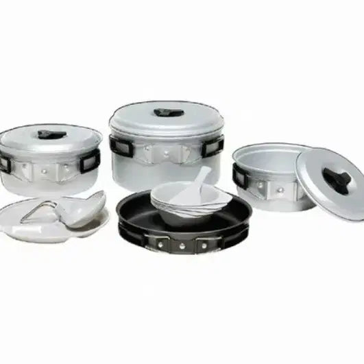 [BUNJANG] Tierra TS-704 Jinyang 4-Person Cookware Set with Bag (Unused) / (티에라) TS-704 진양코펠 4인용 및 휴대가방 미사용품
