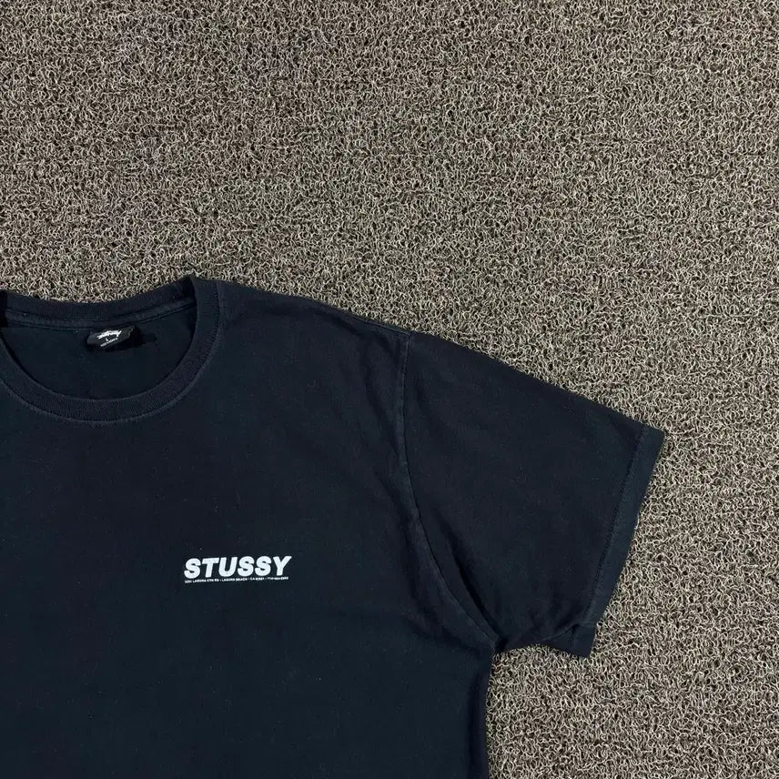 [BUNJANG] Stussy Laguna Beach Logo T-Shirt / 스투시 라구나 비치 로고 티셔츠
