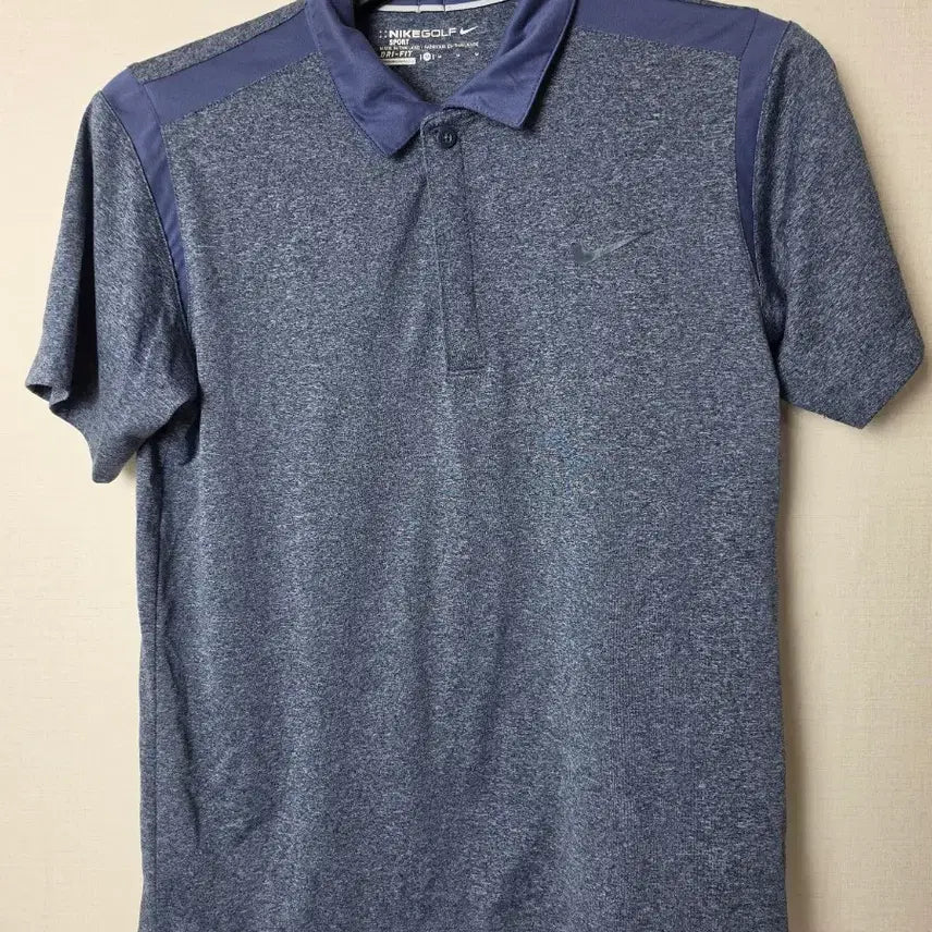 [BUNJANG] Nike Men's Golf Dri-FIT Short Sleeve Polo Shirt - Navy / (M) 나이키 남성골프 반팔 카라티 네이비