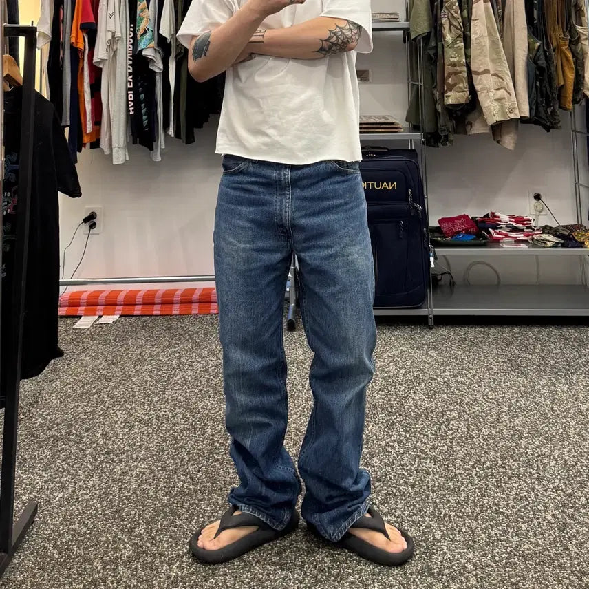[BUNJANG] Levi's 517 Orange Tab Bootcut Denim (80s, USA, Size 36) / [36] 80s 리바이스 517 오렌지탭 부츠컷 데님 made in USA