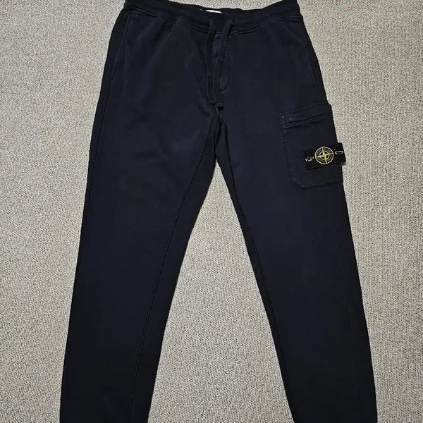 [BUNJANG] Stone Island Wappen Cargo Navy Jogger Pants XL / [XL 사이즈] 스톤아일랜드 와펜카고 네이비 조거팬츠
