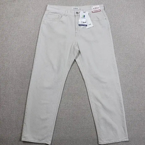 [BUNJANG] Ziozia Straight Fit Cotton Pants (Size 32) / (정품,새옷)지오지아 스트레이트핏 면바지 (32)