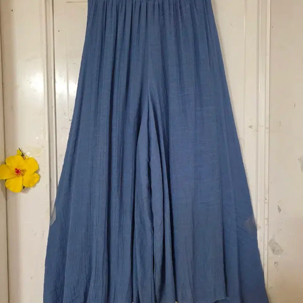 [BUNJANG] Rayon Wide Culottes Skirt Pants / 여름 시원한 고급스러운 핏이이쁜  레이온  와이드 치마바지  깨끗해요