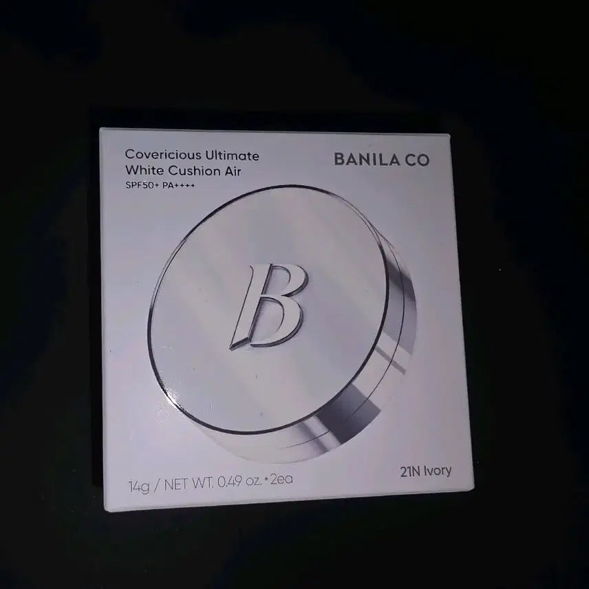 [BUNJANG] Banila Co. Ultimate White Cushion Air SPF50+ PA++++ (21N) - Special Set (Main + Refill) / 바닐라코 얼티밋 화이트 쿠션 에어 21N 기획(본품+리필)