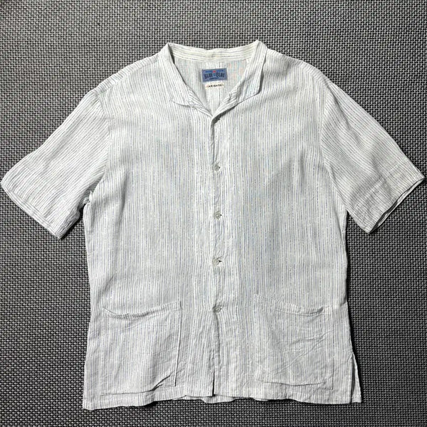 [BUNJANG] Bluebleu Shirt / blueblue 블루블루 린넨 셔츠 (2) OLD-8937