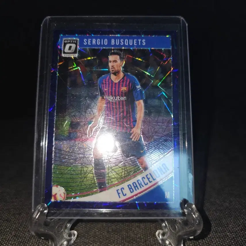 [BUNJANG] Optic Velocity Limited Edition 125 Barcelona Busquets Soccer Card / 스포츠 축구카드 옵틱 벨로시티 125장한정 바르셀로나 부스케츠