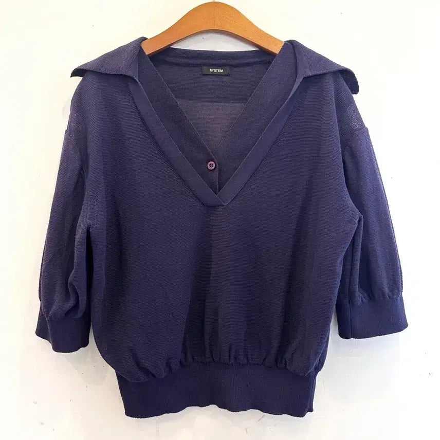 [BUNJANG] System Summer Knit Top / 55~66) 한섬 시스템 썸머니트 탑 판매합니다!