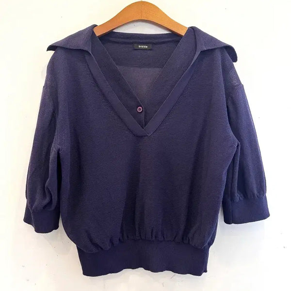 [BUNJANG] System Summer Knit Top / 55~66) 한섬 시스템 썸머니트 탑 판매합니다!