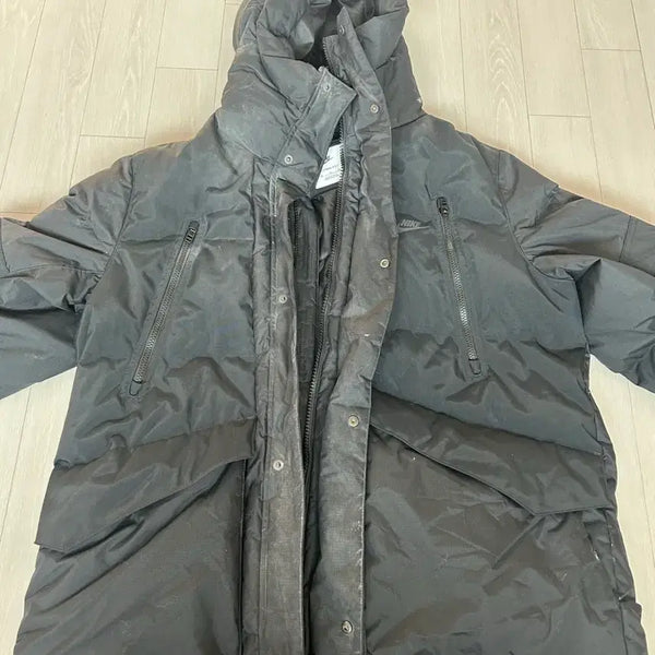[BUNJANG] Nike Storm-FIT City Series Woven Down Parka Jacket Black XL / 나이키 스톰피트 시티 시리즈 우븐 다운 파카 패딩 블랙 (XL)