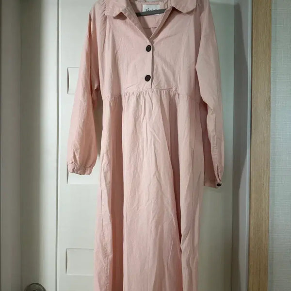 [BUNJANG] Pink Shirt Dress / 셔츠 원피스 핑크