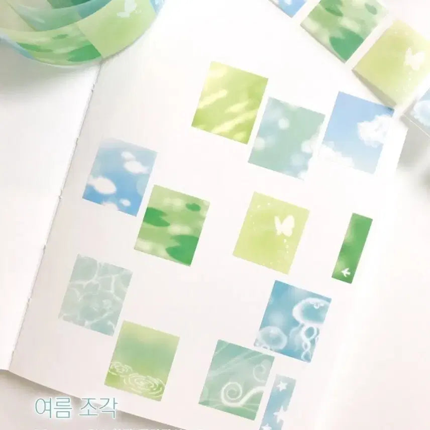 [BUNJANG] Kiss Cut Sticker Set / 키스컷띵