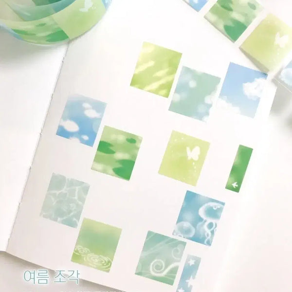 [BUNJANG] Kiss Cut Sticker Set / 키스컷띵