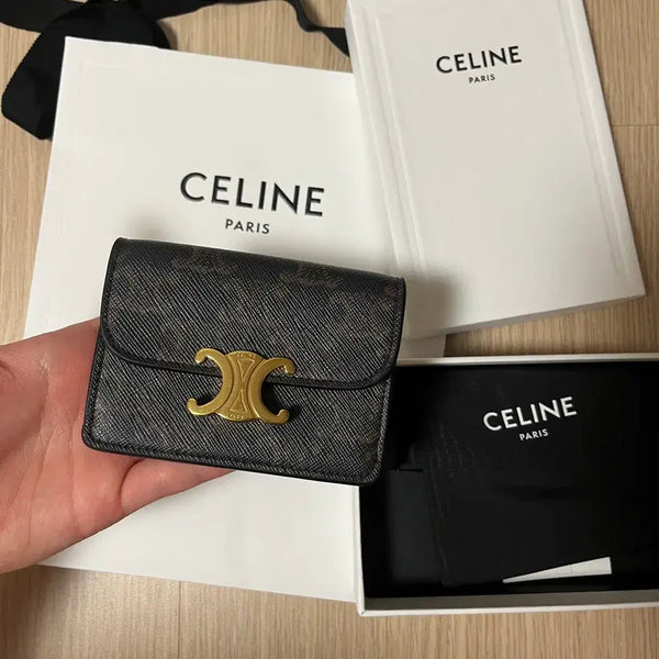 [BUNJANG] Celine Triomphe Card Holder / [풀박스]셀린느 트리옹프 카드지갑