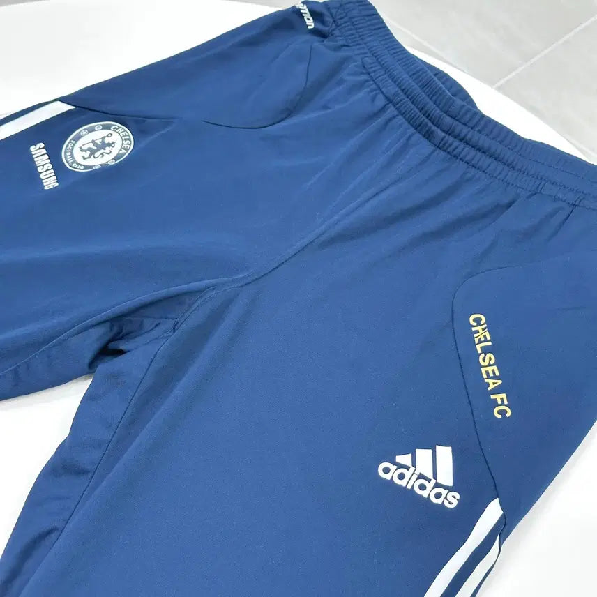 [BUNJANG] Adidas Chelsea Samsung Training Pants Blue / 아디다스 첼시 삼성 트레이닝 팬츠 100