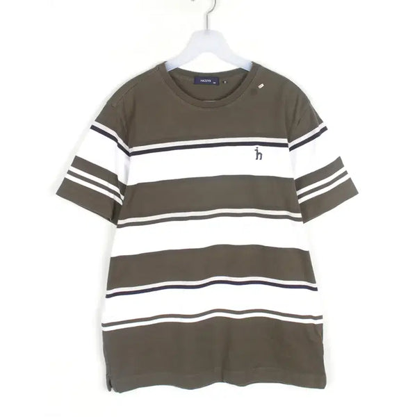 [BUNJANG] Hazzys Men's Round Neck Short Sleeve T-Shirt Cotton RT2630 / 헤지스 반팔 라운드티 남성L 면티 티셔츠 RT2630