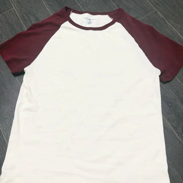[BUNJANG] Brandy Melville Ivory Raglan Top / 브랜디멜빌 브릭 아이보리 래글런 탑