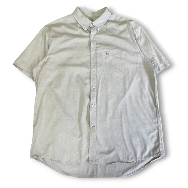 [BUNJANG] Lacoste Regular Fit Grey Short Sleeve Pocket T-Shirt XL / 라코스테 레귤러핏 그레이 반팔 포켓 셔츠 XL