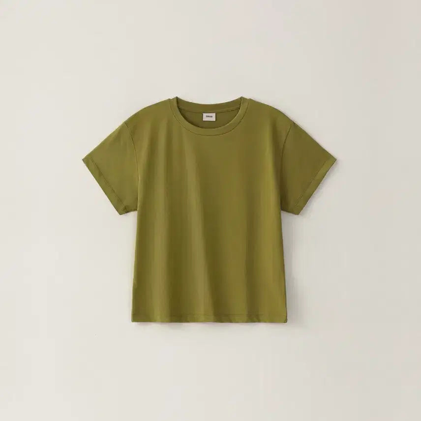 [BUNJANG] PEBBLEM 40's Round T-Shirt 2 Olive / 페블엠 PEBBLEM 40's Round T-Shirt 2 올리브