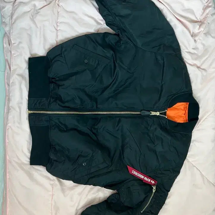 [BUNJANG] Alpha Industries MA-1 Flight Jacket Black (2XL) / 알파 인더스트리 MA-1 항공점퍼 블랙 (2XL)