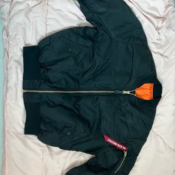 [BUNJANG] Alpha Industries MA-1 Flight Jacket Black (2XL) / 알파 인더스트리 MA-1 항공점퍼 블랙 (2XL)