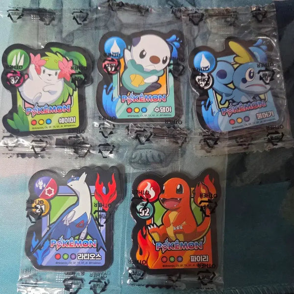 [BUNJANG] Pokemon Cookie Magnet Set / 포켓몬스터 쿠키 마그넷