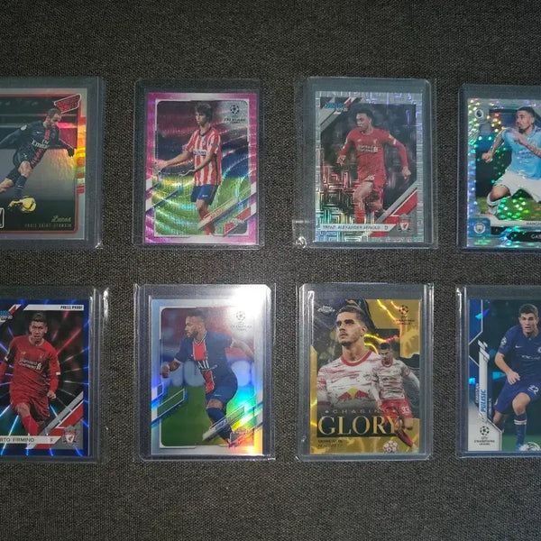 [BUNJANG] Sports Soccer Cards - 8 Type Bundle (Silver & Parallel) / 스포츠 축구카드 각종 실버 및 퍼러렐 8종일괄