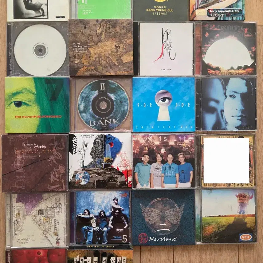 [BUNJANG] Various Artists Korean Rock Ballad Compilation CDs / 대한민국 가요 락 앨범 (강산에 김종서 김경호 윤도현 신승우  삐삐밴드)