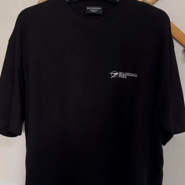 [BUNJANG] Balenciaga Corporate Logo T-Shirt / 발렌시아가 코퍼레이트 로고 티셔츠