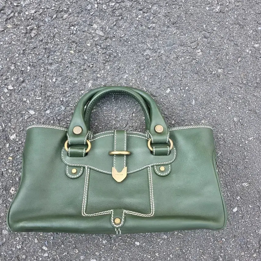 [BUNJANG] Celine Tote Bag Green / 셀린느 토트백 그린
