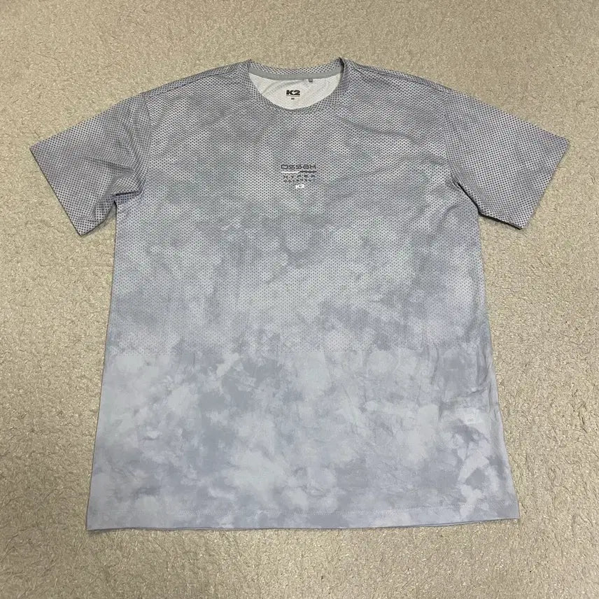 [BUNJANG] K2 Men's Functional Short-Sleeve T-Shirt Grey / K2 남성 기능성 반팔 티셔츠 그레이 95