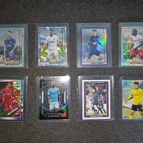 [BUNJANG] Sports Soccer Cards Limited Edition 8-Piece Bundle Set / 스포츠 축구카드 한정카드 8종일괄
