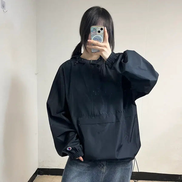 [BUNJANG] Champion Woven Anorak Jacket / 챔피온 우븐 아노락
