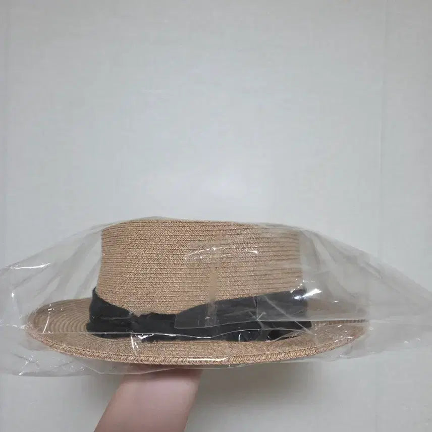 [BUNJANG] 8 Seconds Ribbon Boater Hat Beige / 에잇세컨즈 리본 보터햇 베이지