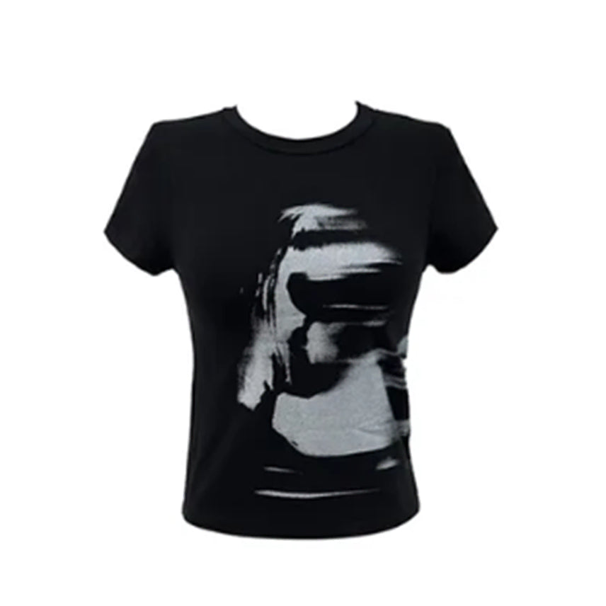 [BUNJANG] Urbanunique Dreamy Graphic Printing T-Shirt / 어반유니크 드리미 그래픽 프린팅 티셔츠 에이블리 교신 교환 dreamy graphic printing T
