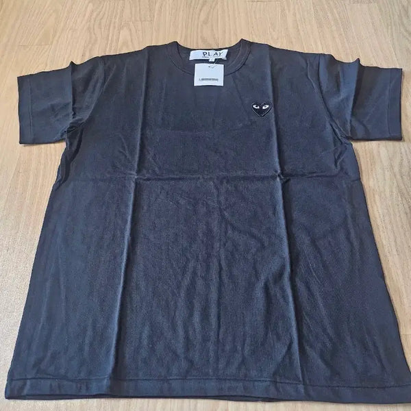 [BUNJANG] Comme des Garçons PLAY Black Short Sleeve T-Shirt / 꼼데가르송 플레이 반팔 티셔츠 블랙