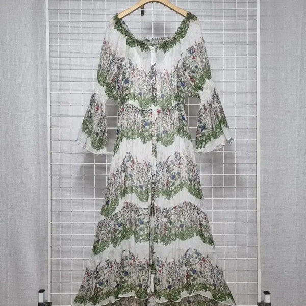 [BUNJANG] Maje Floral Dress / 마쥬 플로럴 원피스 36